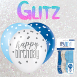 12" Birthday Glitz Printed All-Round (Retail)