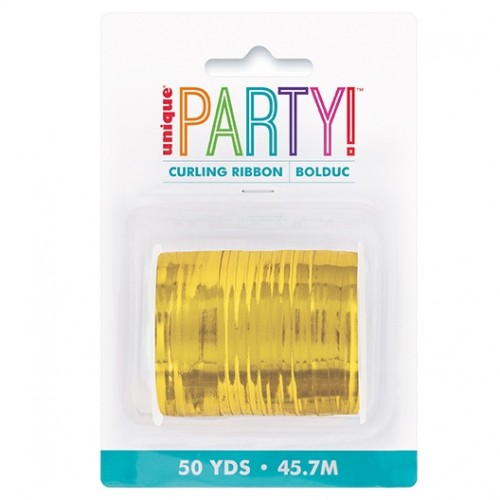 Gold Curling Ribbon - 50yds 