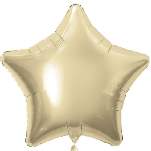 20" Star Shape Gold Foil Balloons Pack of 12 UNIQUE