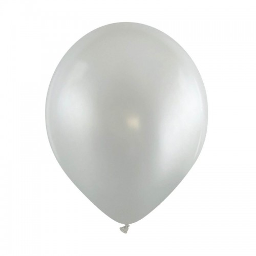 Aluminum Fashion Metallic Cattex 12" Latex Balloons 100ct