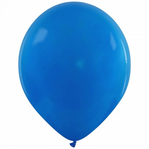 Electric Blue Fashion Cattex 16" Latex Balloons 50ct