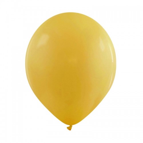 Mustard Fashion Cattex 12" Latex Balloons 100ct