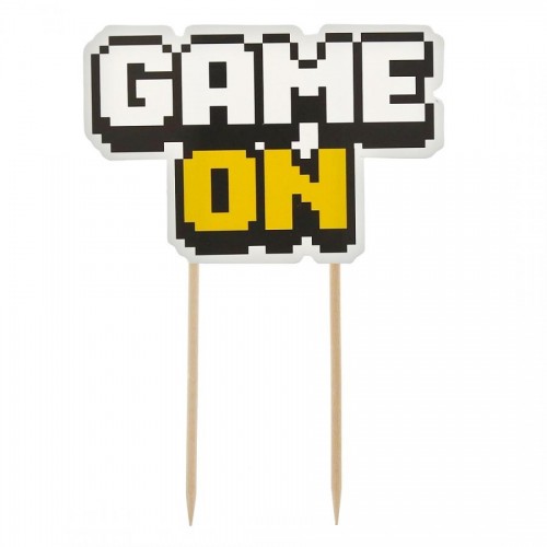 Game On Cake Topper 1ct