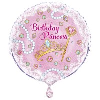 Jewels Birthday Princess 18" Foil Balloon 