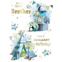 Happy Birthday - Brother - Pack Of 12