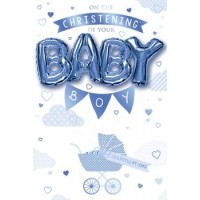 Christening Day - Baby Boy - Pack Of 12