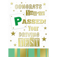 Congrats You've Passed Your Driving Test - Pack Of 12