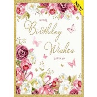 Birthday Wishes - Open Female - Pack Of 12