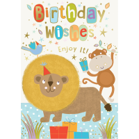 Birthday Wishes - Open Boy - Pack Of 12