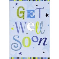 Get Well Soon - Male And Female - Pack Of 12