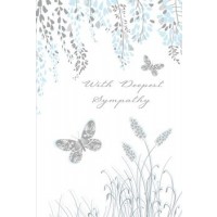 With Deepest Sympathy - Many Hearts Go Out To You In Sympathy - Pack Of 12