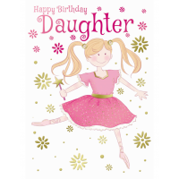 Happy Birthday - Daughter - Pack Of 12