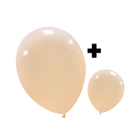 Linen Standard Cattex 12" & 5" Latex Balloons 100Ct in both sizes