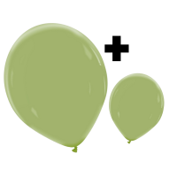 Lily Pad Premium Cattex 12" & 5" Latex Balloons 100Ct in both sizes