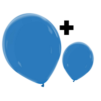 Cobalt Blue Premium Cattex 12" & 5" Latex Balloons 100Ct in both sizes