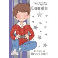 Happy Birthday - Cousin (Boy) - Pack Of 12