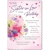 Happy Birthday - Sister-in-Law - Pack Of 12
