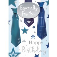 Happy Birthday - Especially For You (Male) - Pack Of 12