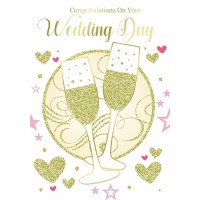 On Your Wedding Day - Congratulations - Pack Of 12