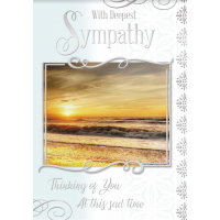 With Deepest Sympathy - Thinking Of You At This Hard Time - Pack Of 12