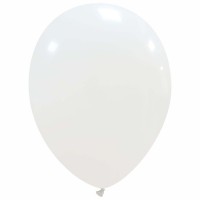 White Standard Cattex 10" Latex Balloons 100ct