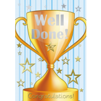 Well Done - Congratulations - Pack Of 12